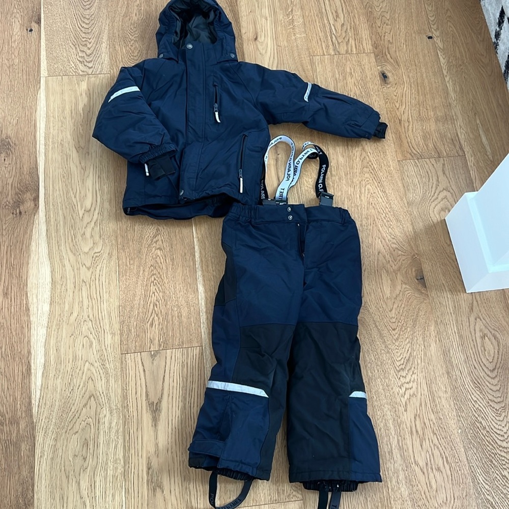 Polarn O. Pyret Navy Kids Jacket & Pants Set